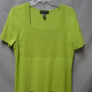 Cable & Gauge Lime Sweater XL